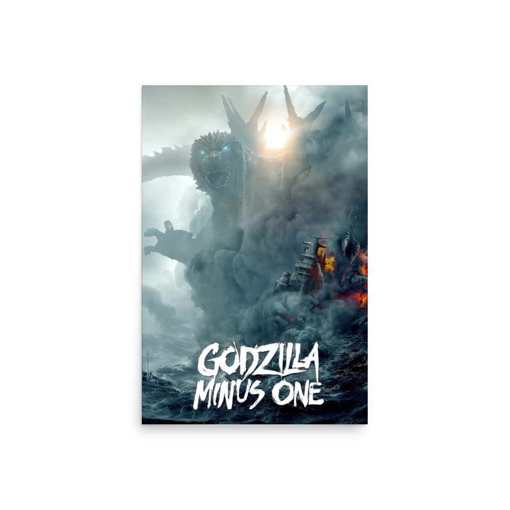 Godzilla Minus One (2023) Poster 03