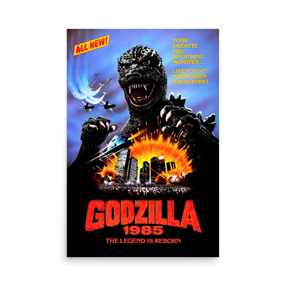 Godzilla 1985 (1984) US Poster