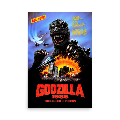 Godzilla 1985 (1984) US Poster