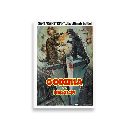 Godzilla vs. Megalon (1973) US Poster 02