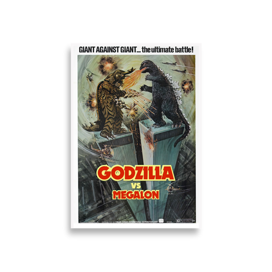 Godzilla vs. Megalon (1973) US Poster 02