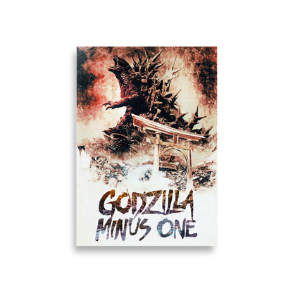 Godzilla Minus One (2023) Poster 01