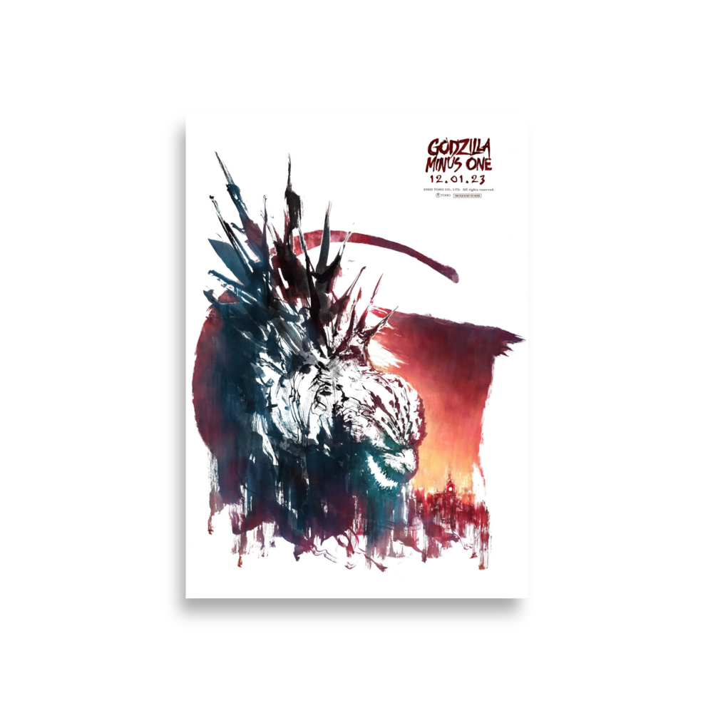 Godzilla Minus One (2023) Art Poster 02