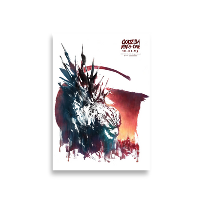 Godzilla Minus One (2023) Art Poster 02