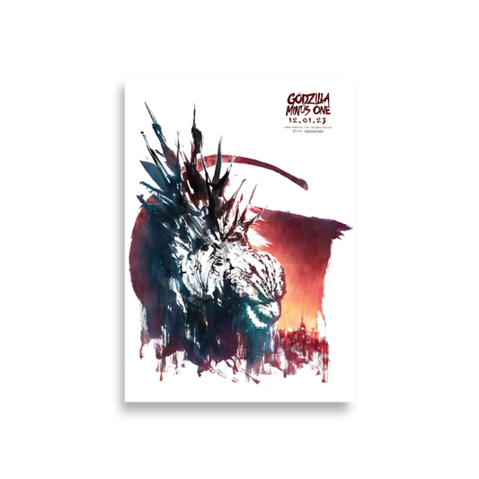 Godzilla Minus One (2023) Art Poster 02