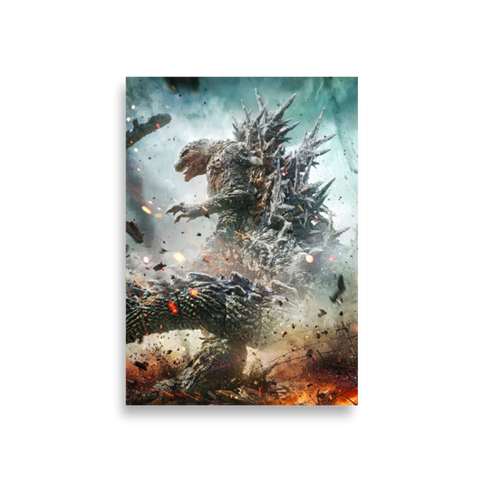 Godzilla Minus One (2023) Art Poster 03