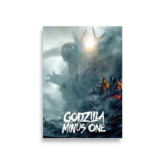 Godzilla Minus One (2023) Poster 03