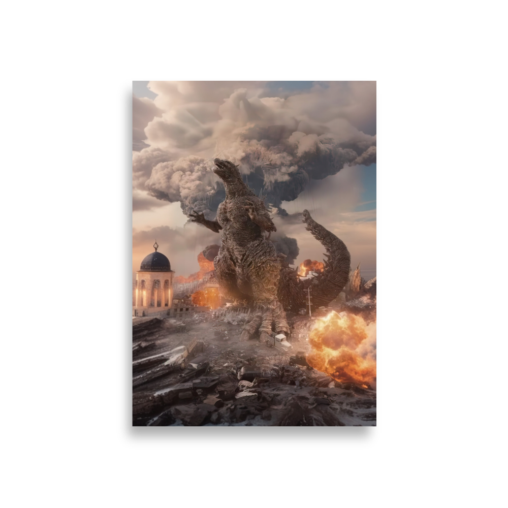 Godzilla Minus One (2023) Art Poster 05