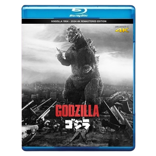 GODZILLA (1954) GOJIRA - NEW 4K REMASTER - BLU RAY