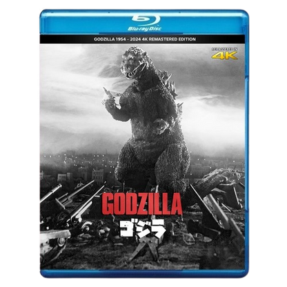 GODZILLA (1954) GOJIRA - NEW 4K REMASTER - BLU RAY