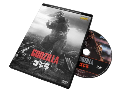 GODZILLA (1954) GOJIRA - 2024 NEW 4K REMASTER - DVD