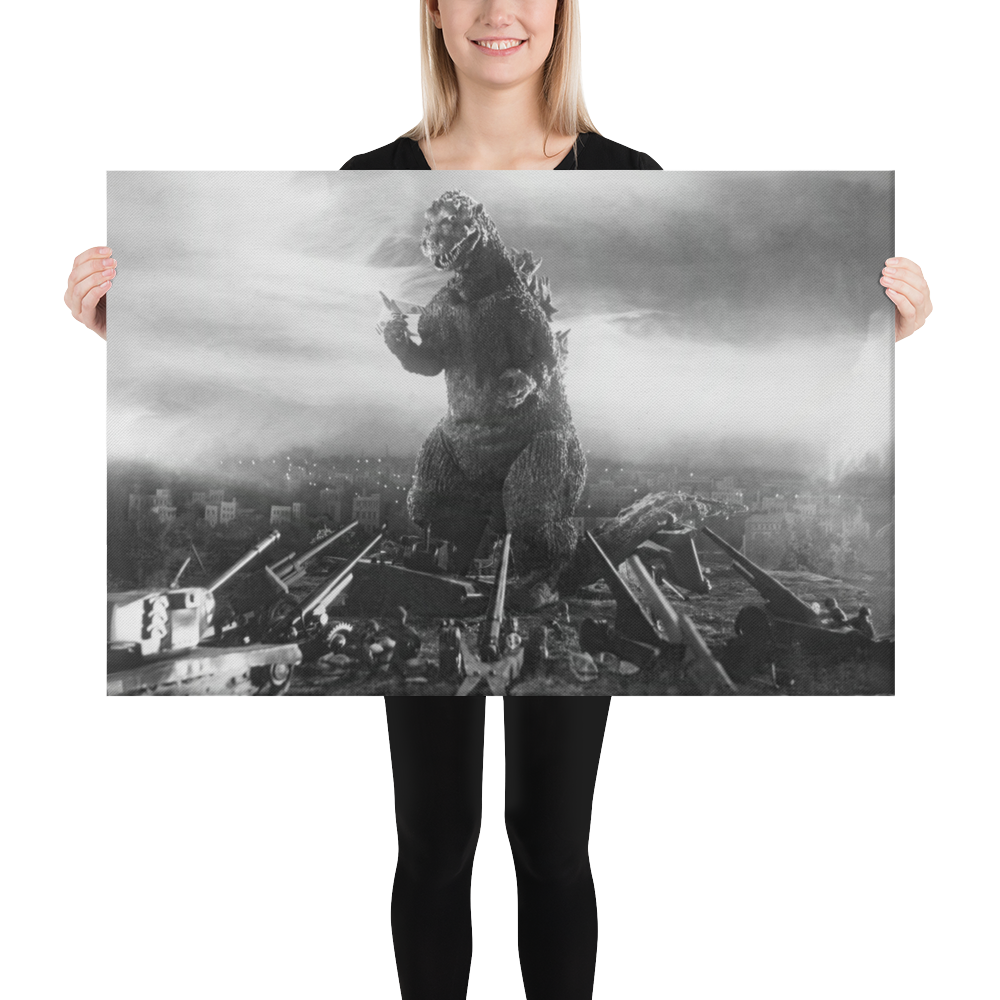 Godzilla (1954) Canvas Print 01