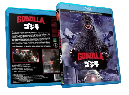 RETURN OF GODZILLA 1984 / 1985 DOUBLE FEATURE - US & JAP VERSION - BLU RAY