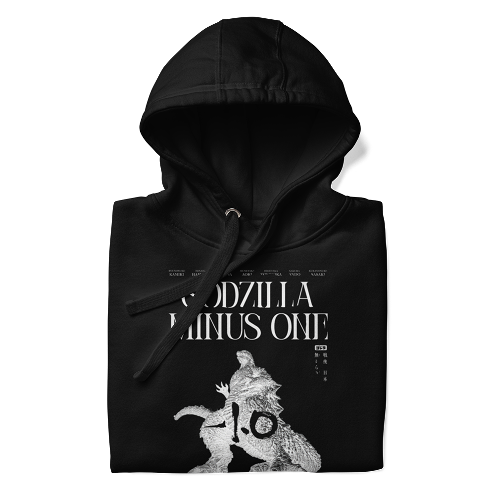 Godzilla Minus One Hoodie Black