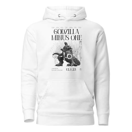 Godzilla Minus One Hoodie White