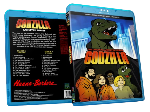 GODZILLA ANIMATED SERIES - THE GODZILLA POWER HOUR (1978) - COMPLETE SERIES BLU RAY