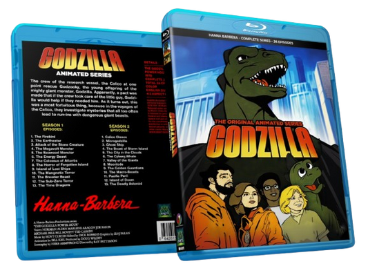 GODZILLA ANIMATED SERIES - THE GODZILLA POWER HOUR (1978) - COMPLETE SERIES BLU RAY