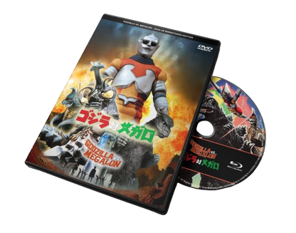 GODZILLA VS. MEGALON - NEW 4K REMASTER - JAP/ENG - DVD