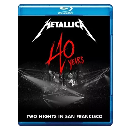 METALLICA 40 YEARS - TWO NIGHTS IN SAN FRANCISCO - 2 BLU RAY DISCS SET