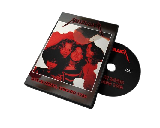 METALLICA LIVE AT METRO, CHICAGO 1983 DVD