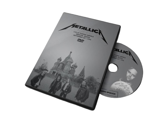 METALLICA LIVE IN MOSCOW 1991 DVD REMASTERED