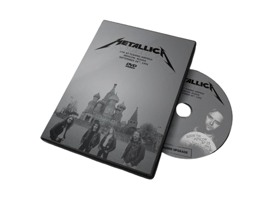 METALLICA LIVE IN MOSCOW 1991 DVD REMASTERED